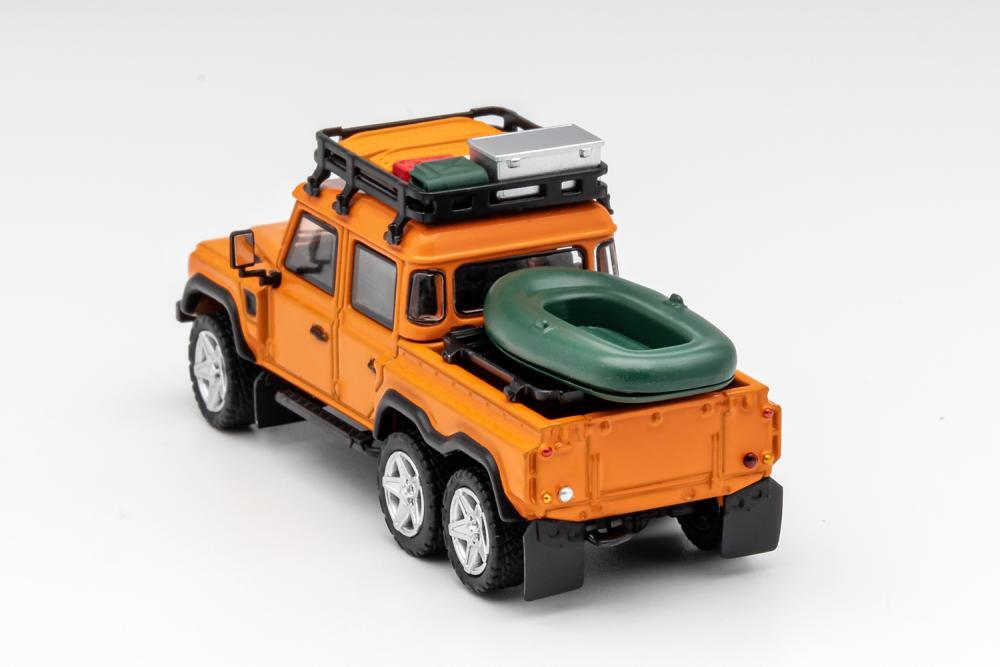 1/64 Scale For Land Rover Defender 6x6 Pick up-Orange