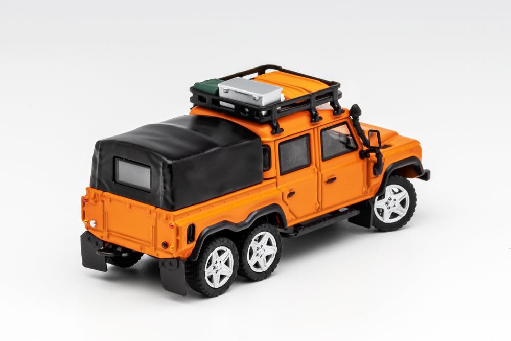 1/64 Scale For Land Rover Defender 6x6 Pick up-Orange